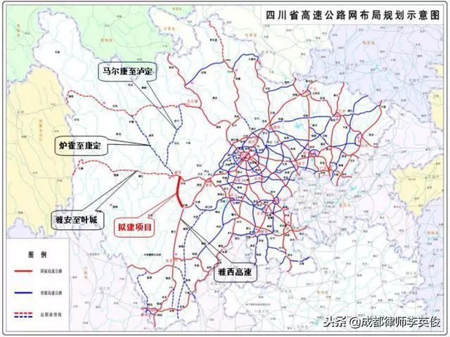 泸石高速公路详细路线走向曝光,无缝对接雅康高速!