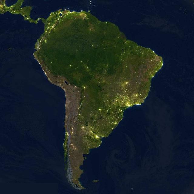 南美人口排名_南美洲人口最多的五个国家,其中巴西是唯一一个人口超1亿的国