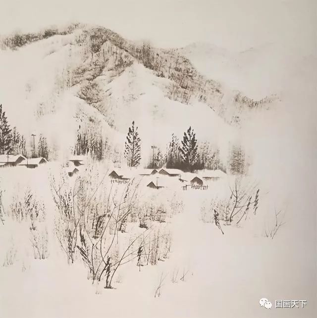 终于找到雪景画法步骤了!快收藏