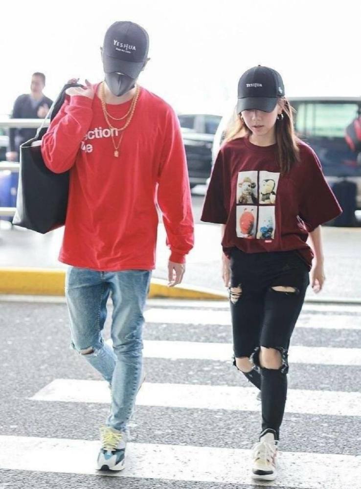 赌王之女办聚会,邓紫棋和男友情侣装秀恩爱,m