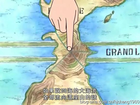 海贼王 揭秘海贼世界分布世界地图曝光,见三次红土大陆就是终点