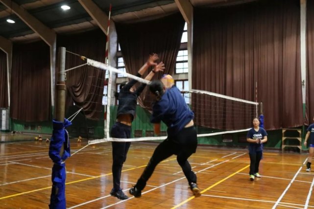 2019年全国青年女排集训在福建漳州体育训练