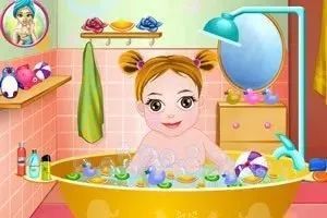 冬日里给宝宝洗澡的正常步骤,看完就别再饭以