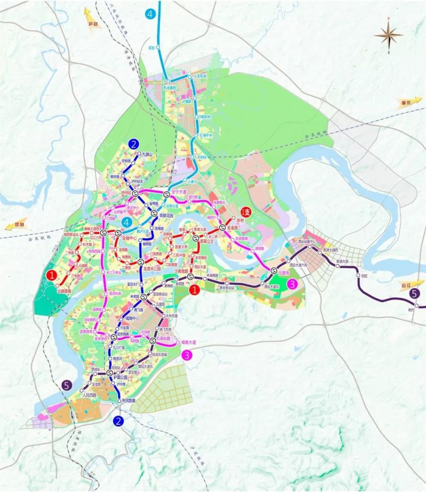 最新消息泸州轻轨交通有新进展啦12号线已编制专题报告