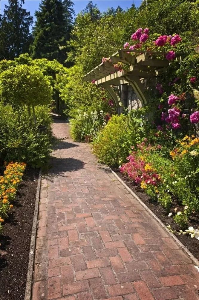园艺砖,给庭院沉淀的美感