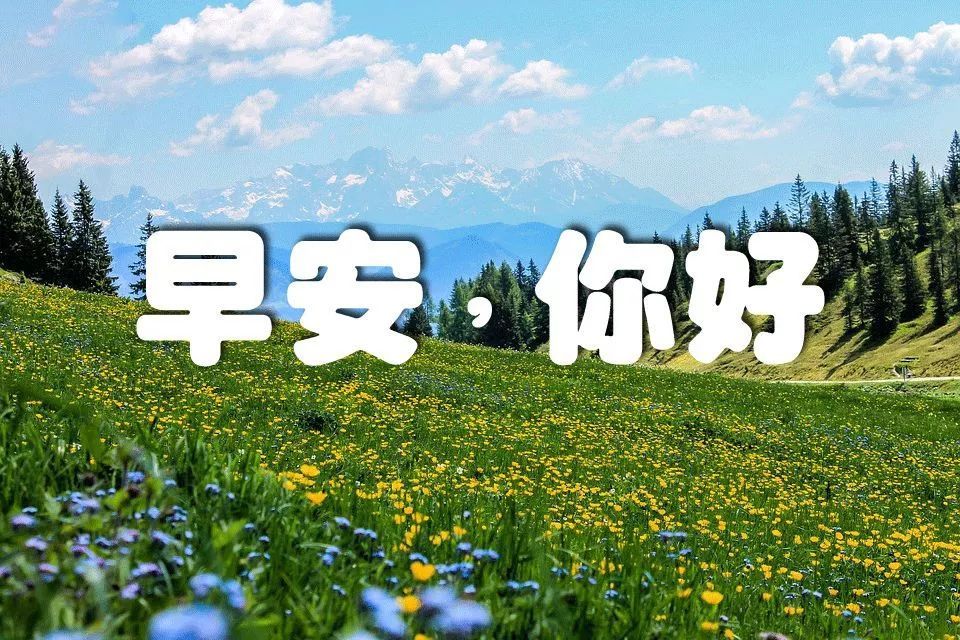 2月10日微信问候朋友的早安动态温馨图片 早上好祝福简短阳光句子