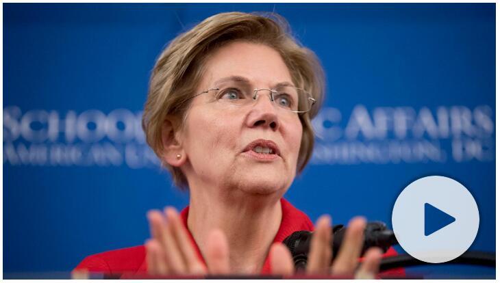 美国女参议员沃伦参战下届总统大选:我不想成为希拉里2.0