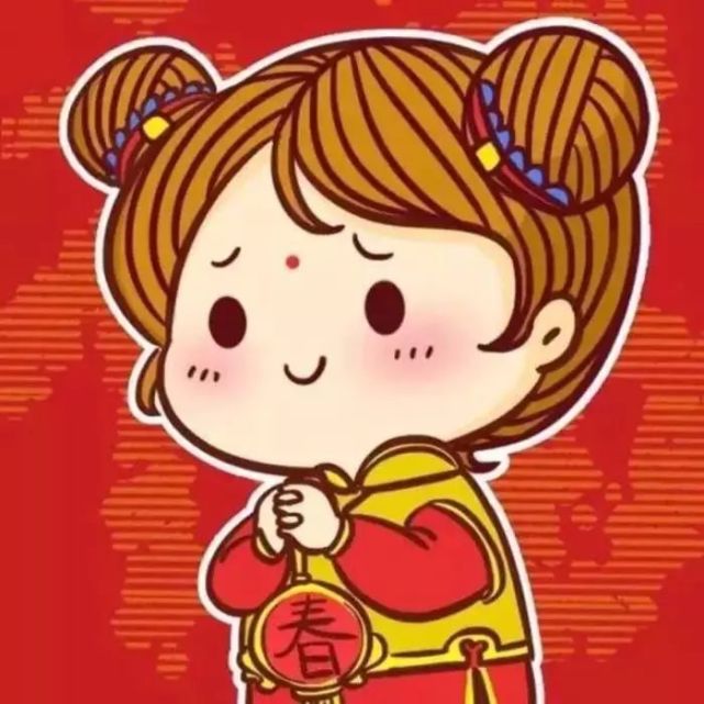 2021头像喜庆新年红头像来啦