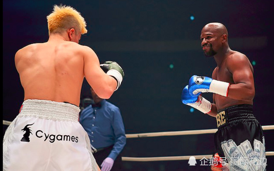 梅威瑟一拳把日本拳王KO到哭,下一个大战嘴炮