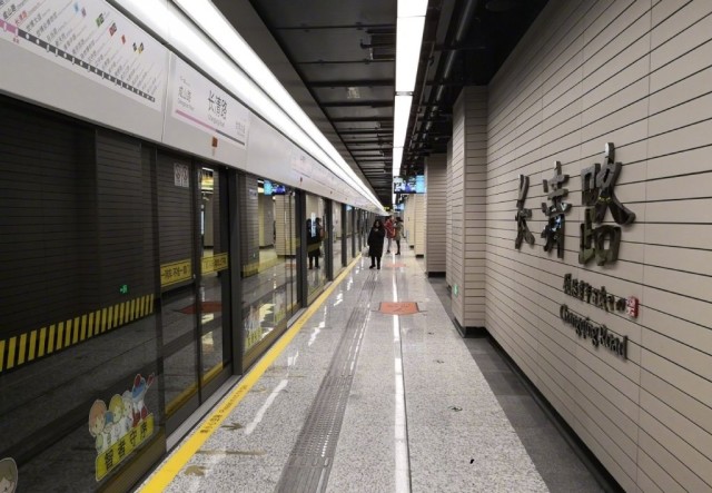 上海地铁13号线通车之后,长清路站可能长期作为在虚拟换乘站
