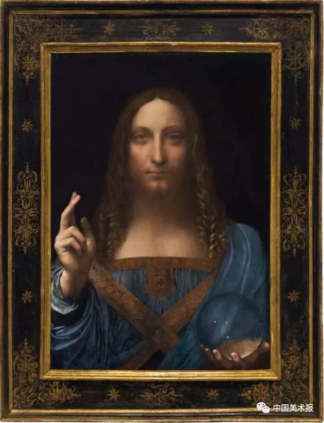 9亿美元巨资购入的达·芬奇油画《救世主》,在经过了新一轮的专家鉴定图片