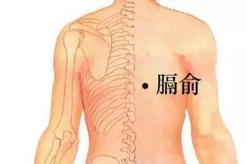 按摩推法:患者俯卧,医者用大小鱼际由患者的膈俞穴往下推,边推边按压