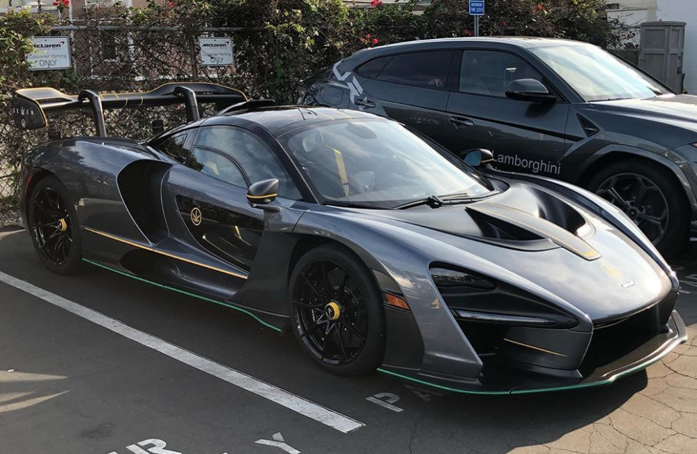 面具哥带电子提迈凯伦,1000万的车,不到一个礼星旺达土豪图片