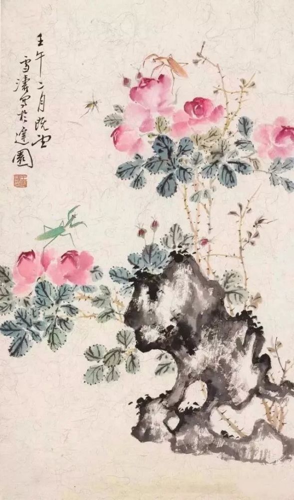王雪涛写意花鸟100幅,美不胜收!_腾讯新闻