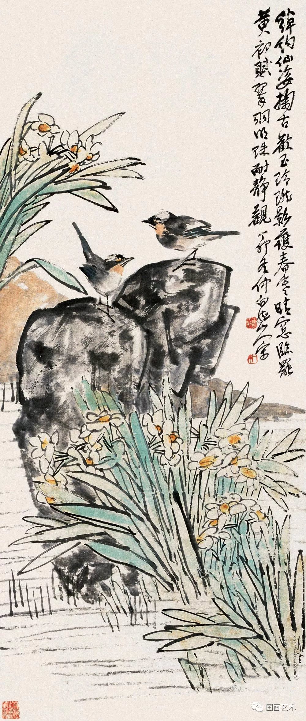 王一亭 花鸟作品欣赏