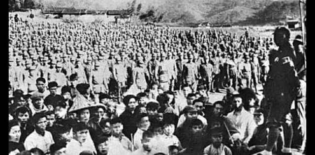 民国时期的嘉义镇—吴咏湘所在的新四军第一支队第一团在嘉义集会
