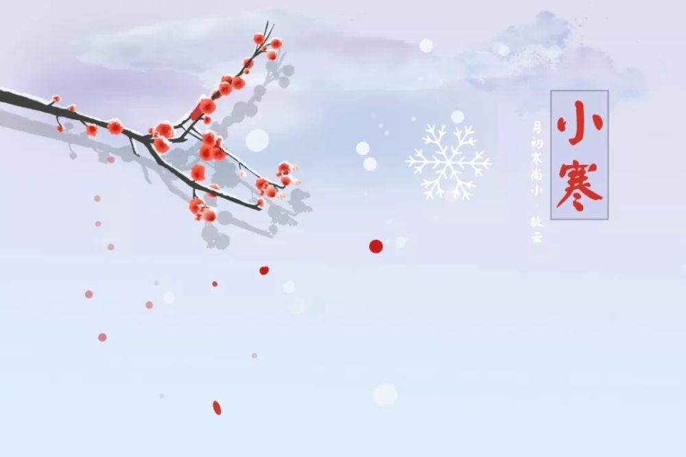 十首小寒诗词:小寒大寒,冷成冰团