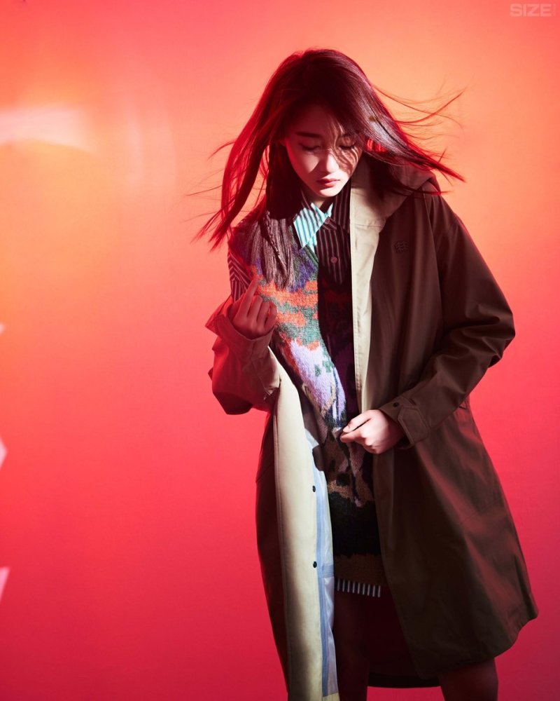 关晓彤只不过换上了黑长直,气质变得更高级,果