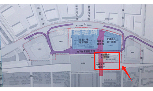 扬州地铁1号线这项工程完工啦!二期工程今年结束