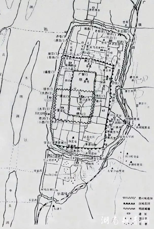 长沙古城垣的沧桑岁月