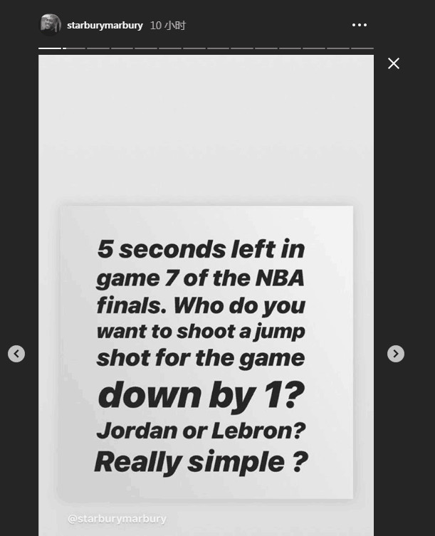 马布里视频炮轰詹姆斯:投篮都不会好意思叫板