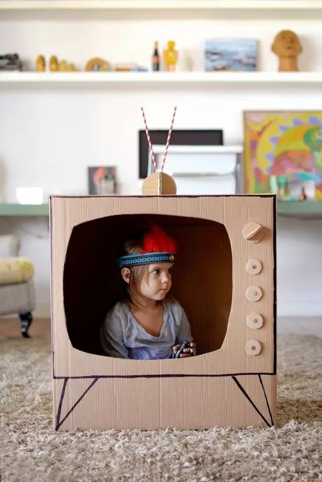 创意手工废旧纸盒大改造孩子们超级喜欢玩