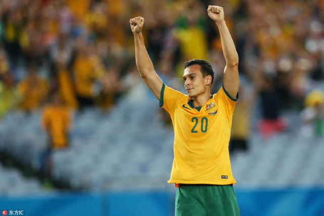 澳大利亚vs约旦首发:卫冕冠军亮相 3中超旧将登