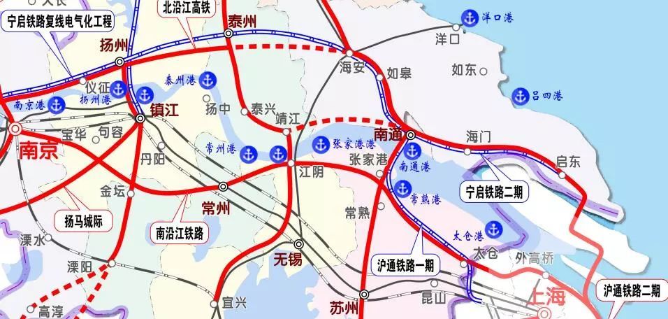 北沿江高铁2025年之前通车?海门人欢呼吧!