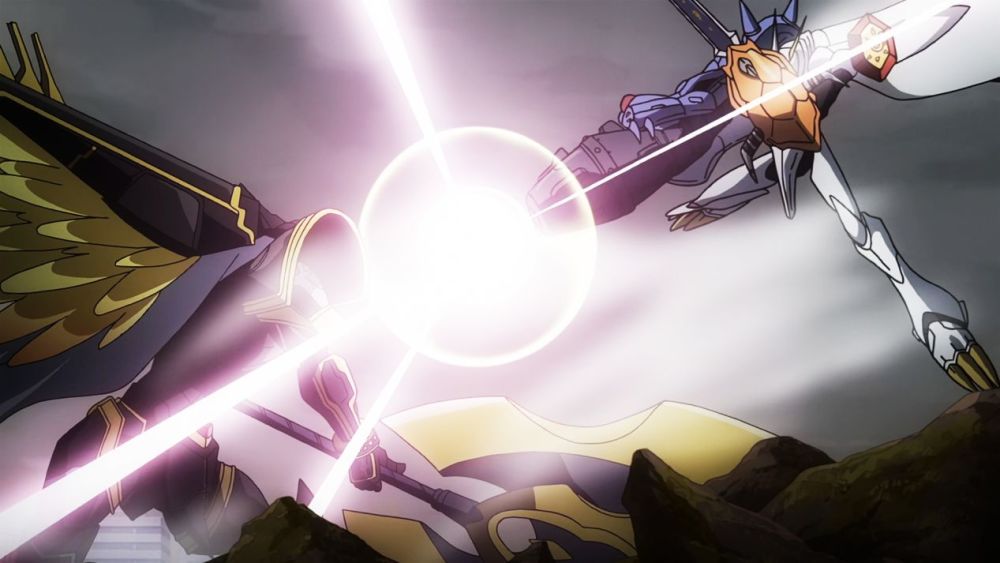 数码兽: 数字世界中最强大的Alpha Beast King龙剑和胜利霸王龙