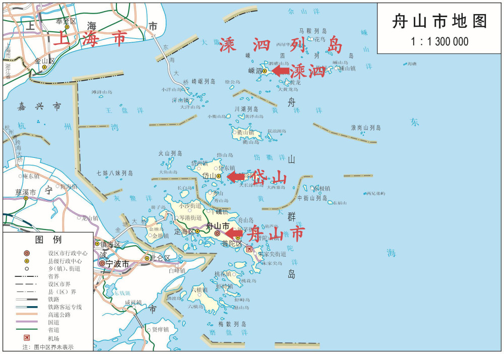 在舟山群岛的北端便是溗泗列岛了