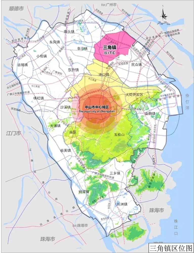 2020中山三角镇GDP_中山三角镇地铁规划图(3)