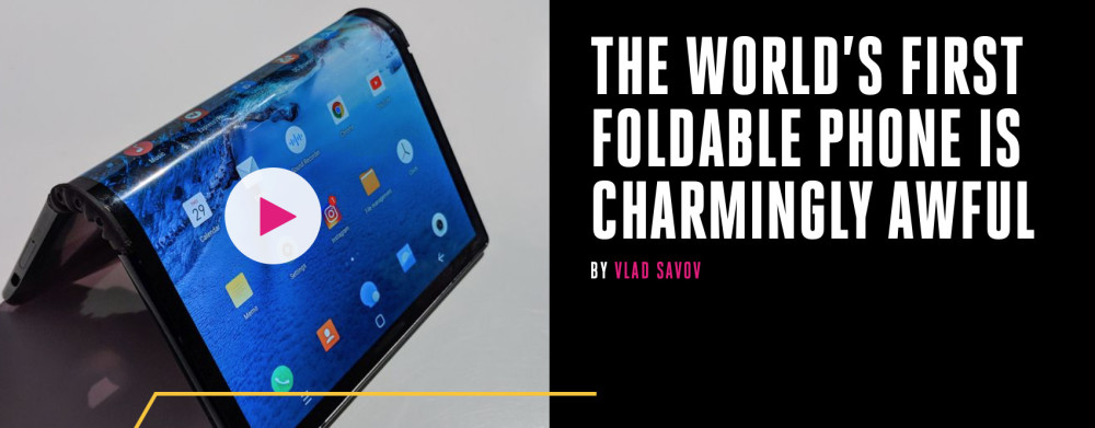 外媒用四个字形容国产折叠屏手机:相当糟糕