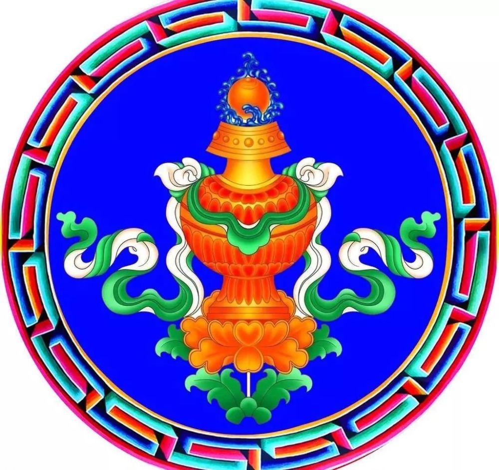 "高清收藏丨藏八宝套图,藏族人心里的吉祥图腾"