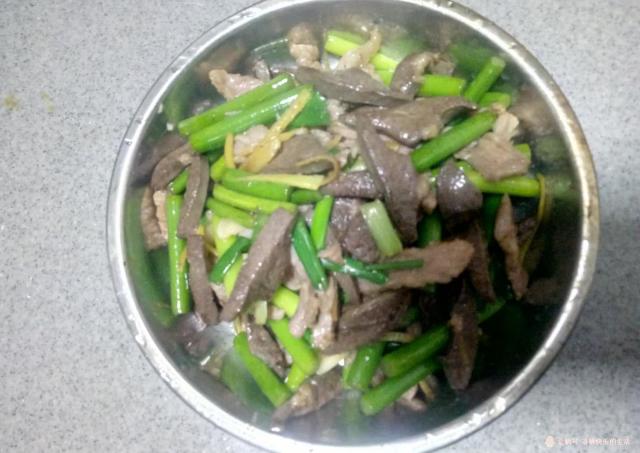 爆炒猪横脷,美味营养