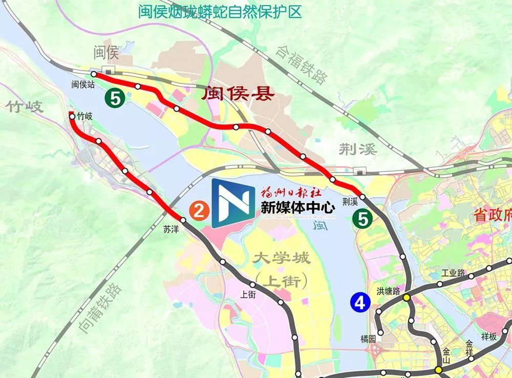 福州地铁5号线提前逛!荆溪新城站最新进展来了