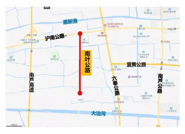 最新规划,宣桥南部将新建南叶公路!