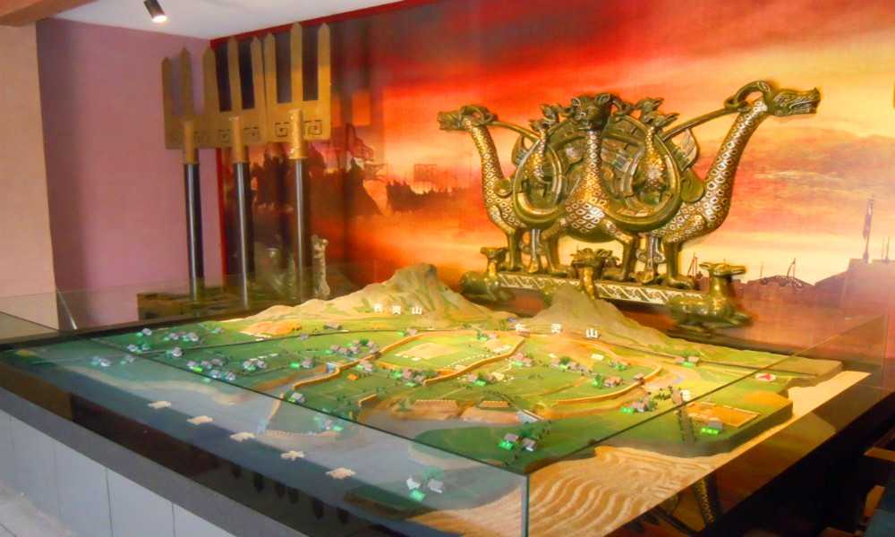 河北石家庄景点中山国王陵文物陈列馆
