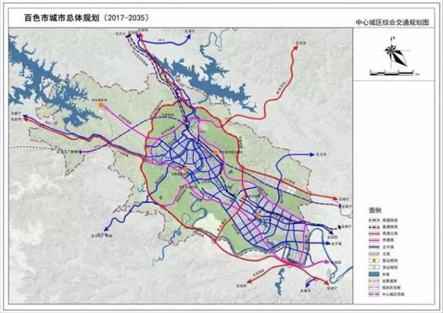 百色新机场基本选址在东笋水利枢纽一带,并建设机场