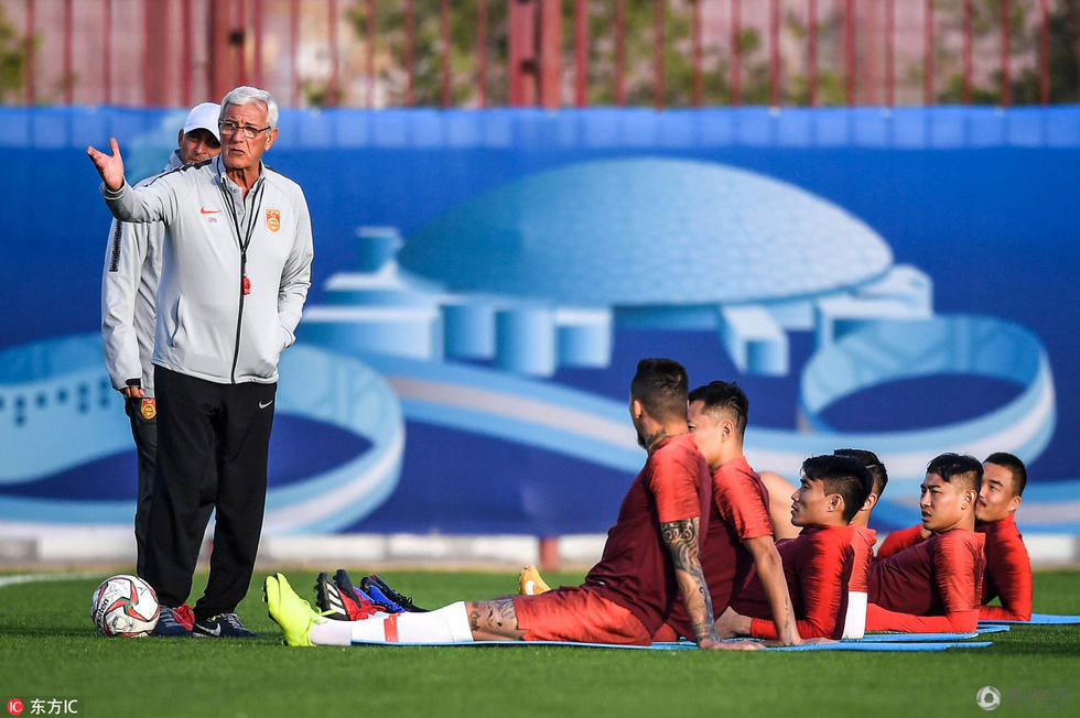 中韩战里皮还不知输字咋写 老江湖主动示弱让