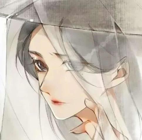 翩若惊鸿的唯美古风头像,第五个脸上的滴泪痣画龙点睛