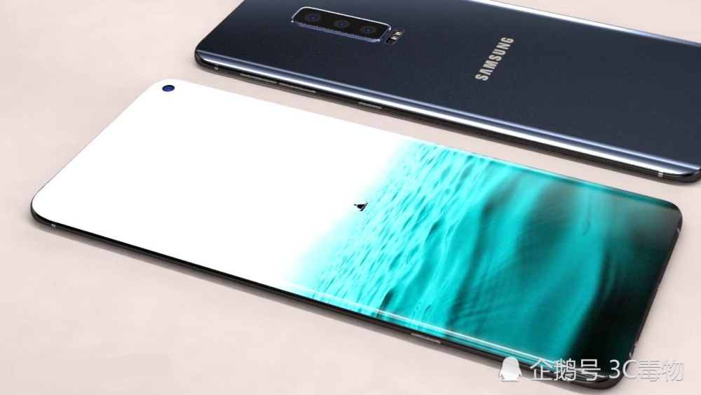 三星S10概念图:后置三摄 让iPhoneXS自叹不如