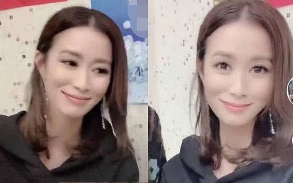 网红巧遇偶像硬逼自拍!佘诗曼无辜被美颜成“蛇精脸”