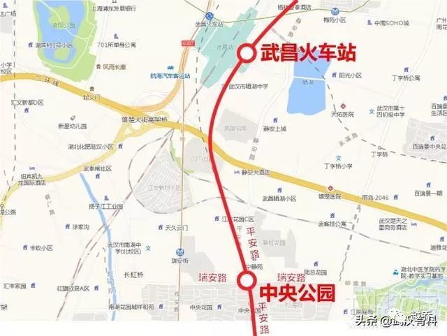 武汉第四轮地铁规划多条新线路具体站点位置