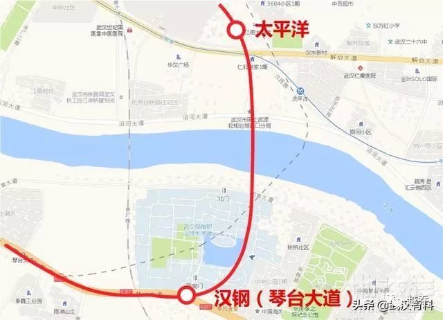 武汉第四轮地铁规划多条新线路具体站点位置