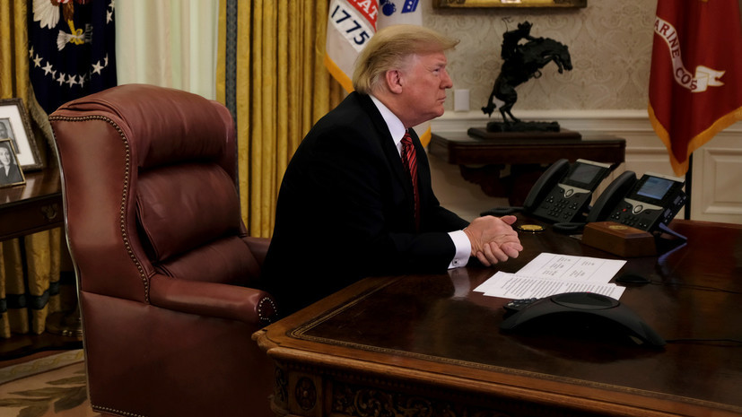 美国议员建议让政府暂时开门,遭特朗普拒绝