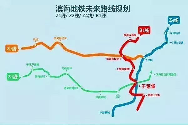 滨海新区地铁开挂了!三条线路都有新消息