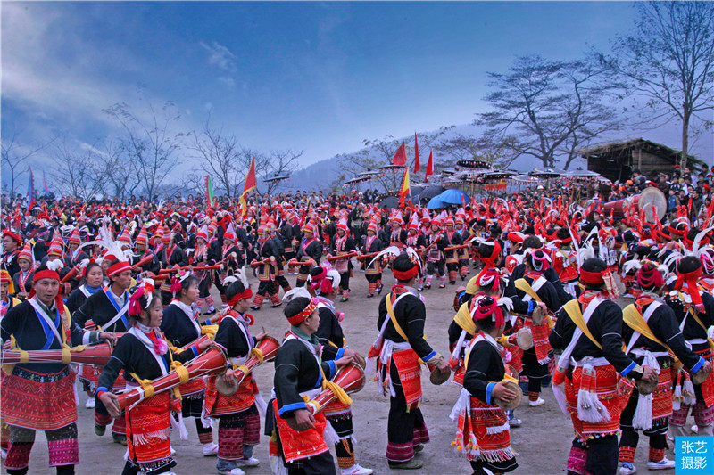"岭南无山不有瑶"千年瑶寨民族祀典仪式,瑶族盘王节