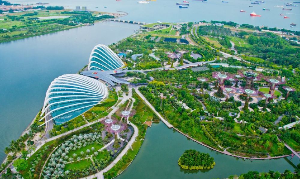 被称为花园城市的新加坡,人口密度是中国54倍