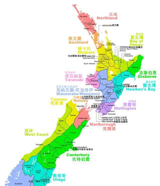 新西兰的国土面积多大?人口有多少?