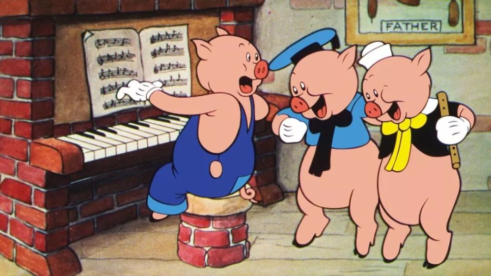 《the three little pigs》曾获1934年第6届奥斯卡最佳动画片